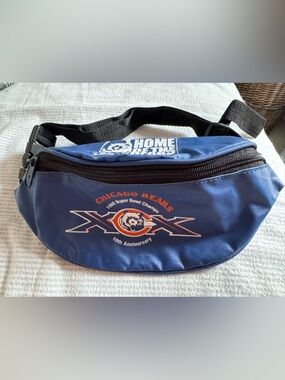 Vintage Chicago Bears Navy Blue 10th Anniversary Fanny Pack
